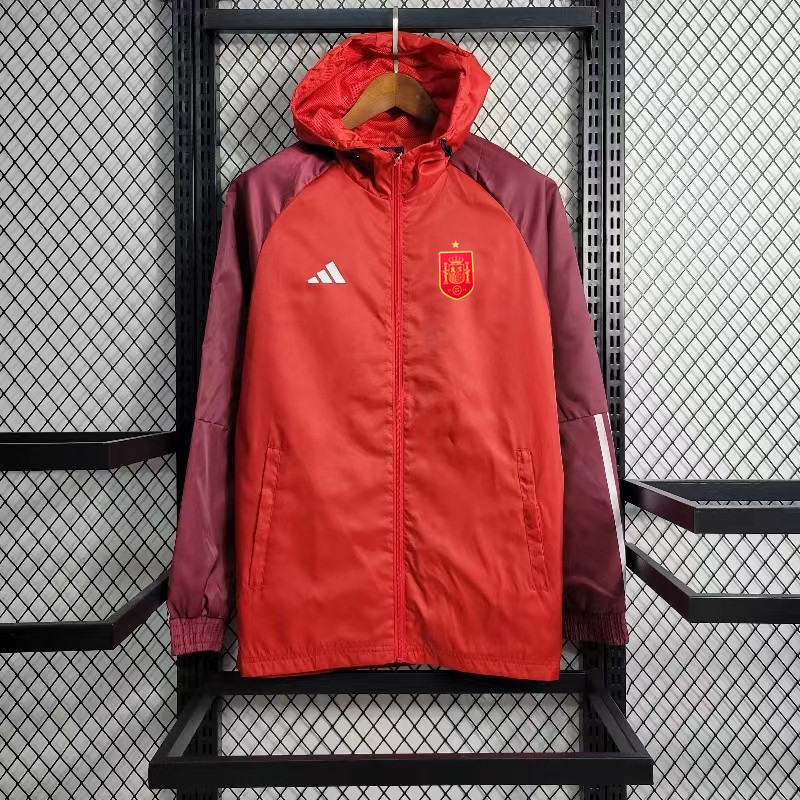 2023 Spain Windbreaker Hoodies Jackets Yupoo