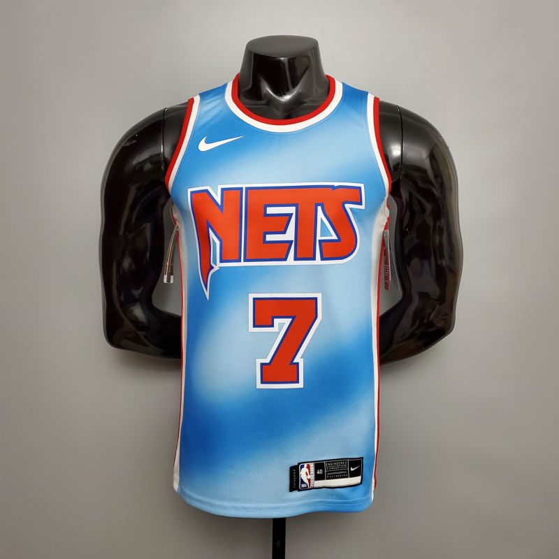 New Nets DURANT #7 Retro Limited Edition Blue S-XXL