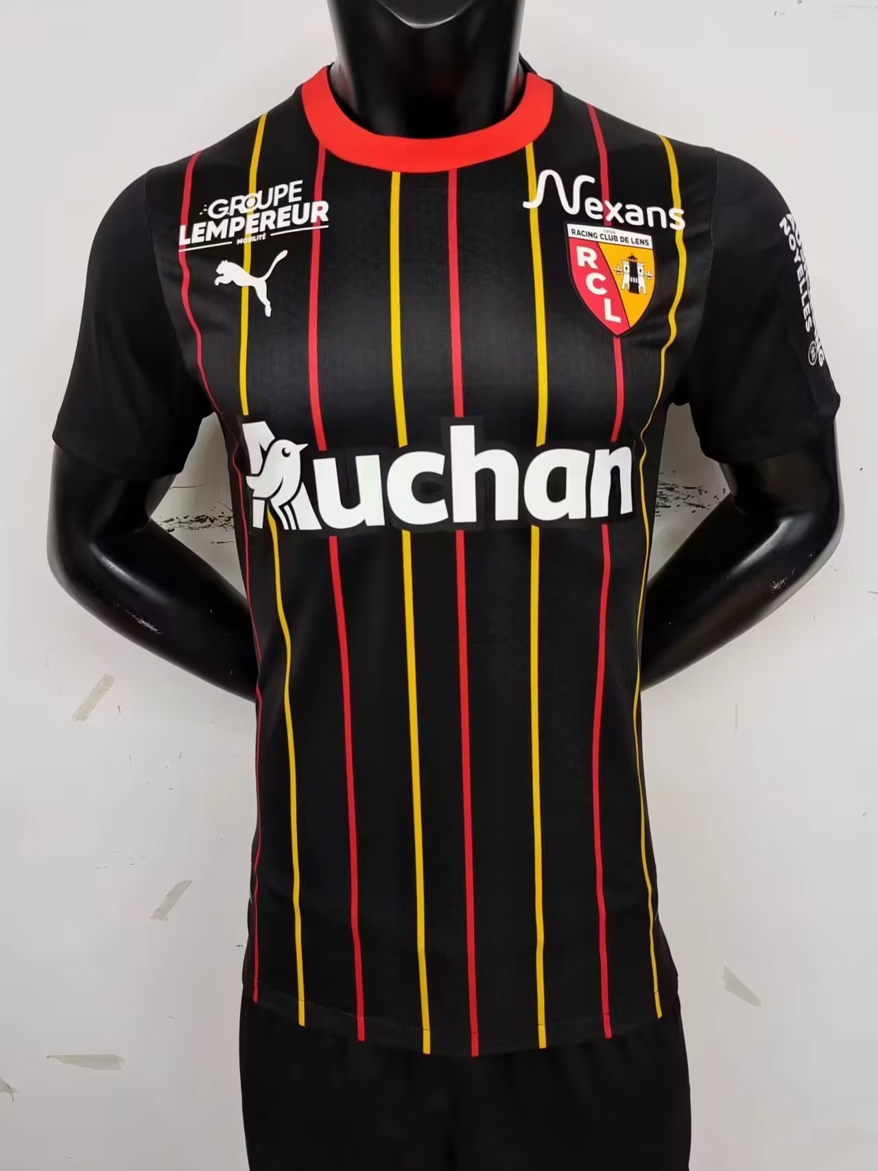 23-24 RC Lens Away Player Version Soccer Jerseys Yupoo