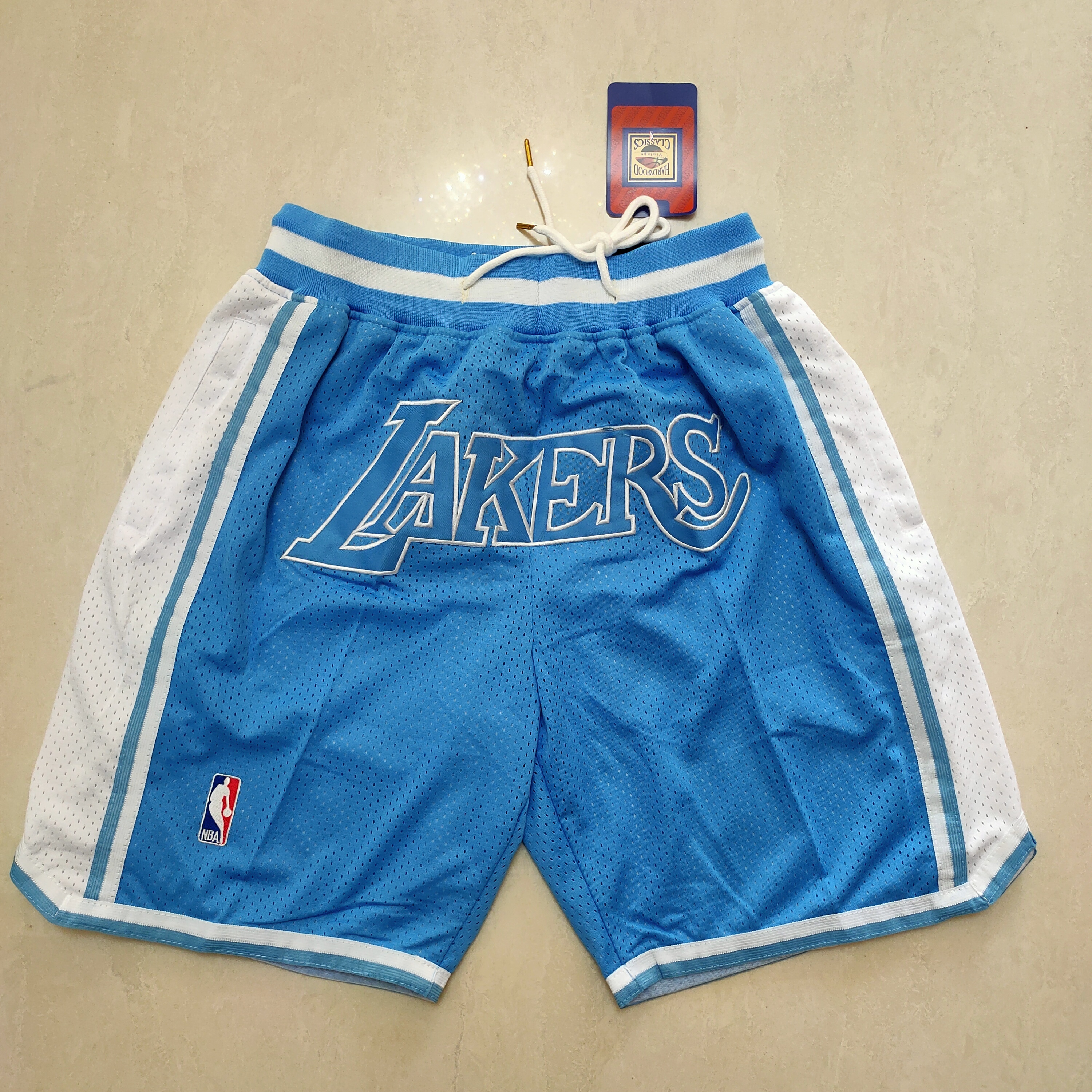 Lakers Pocket Shorts Embroidery