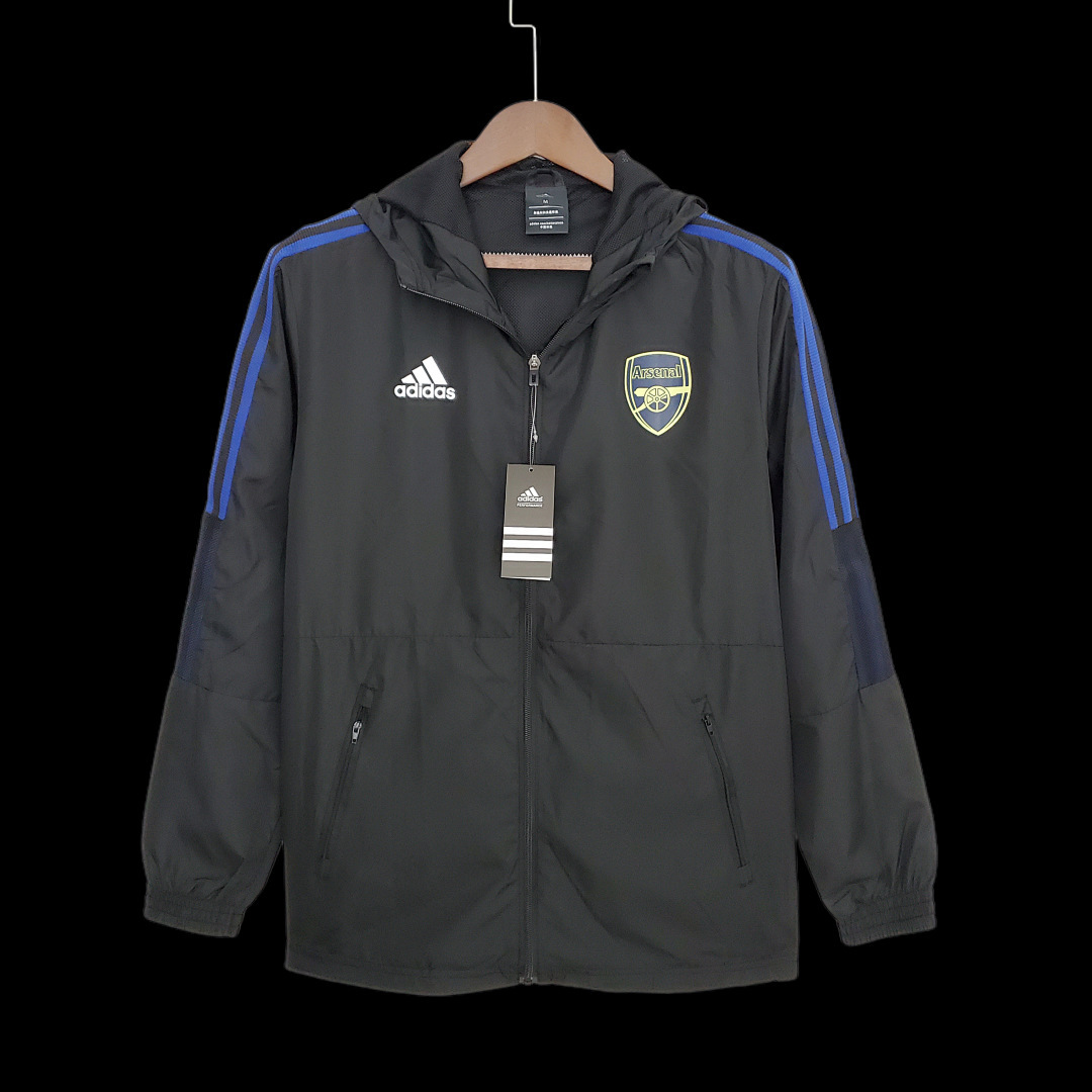 2022 Arsenal Windbreaker Black S-XXL