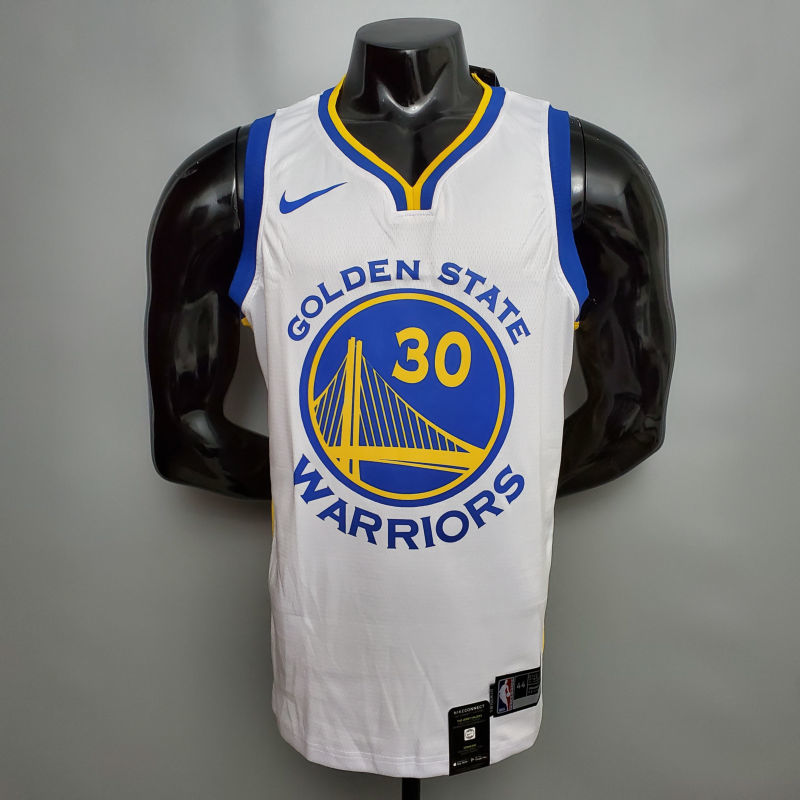 Curry #30 Golden State Warriors white NBA jersey Size XS-XXL