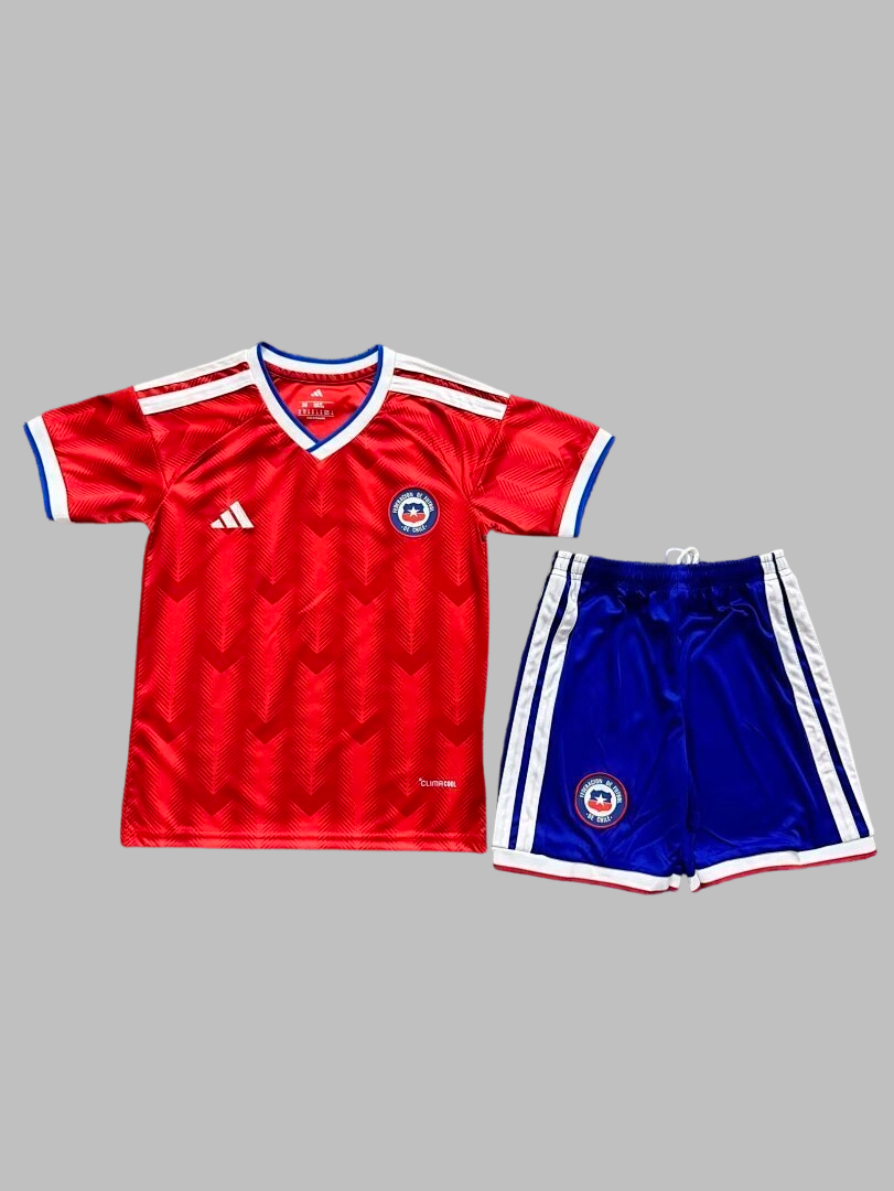 26-27 Chile Home Kids Cheap Soccer Jerseys Yupoo