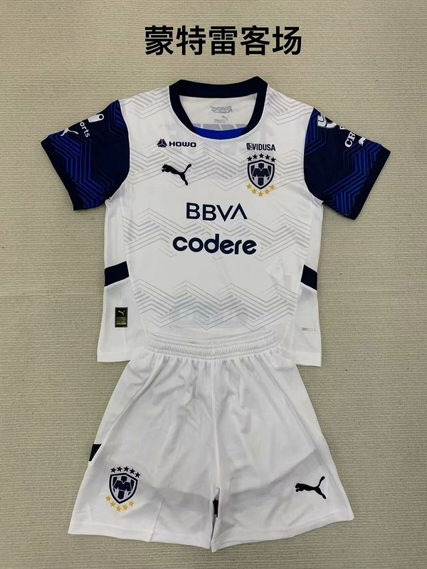 24-25 Monterey Away Kids Soccer Jerseys Yupoo