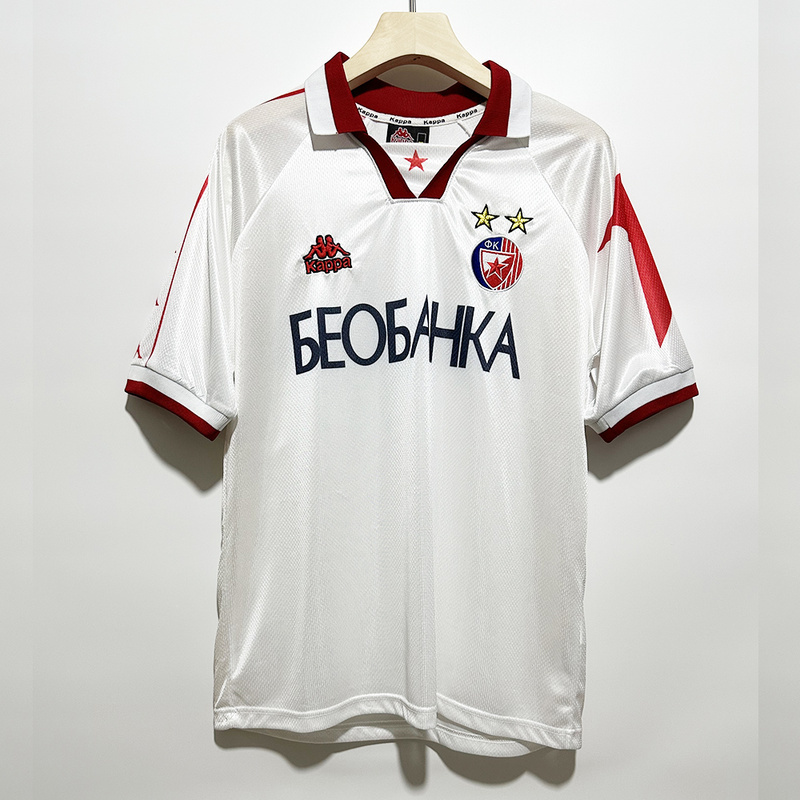 1995-97 Red Star Belgrade Away Retro Soccer Jerseys Yupoo