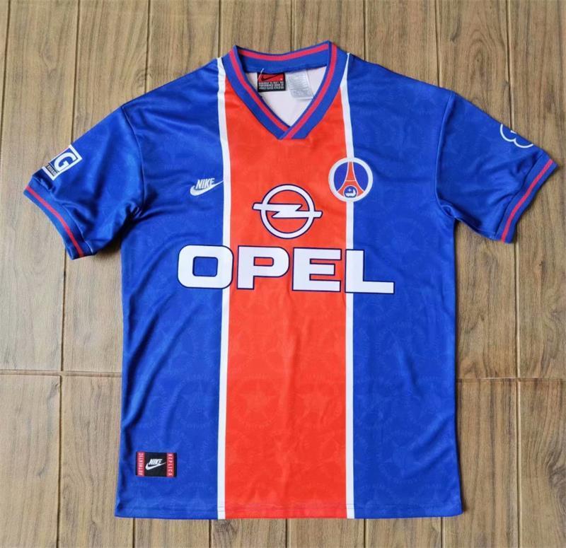 95-96 Paris Home Retro Soccer Jerseys Yupoo
