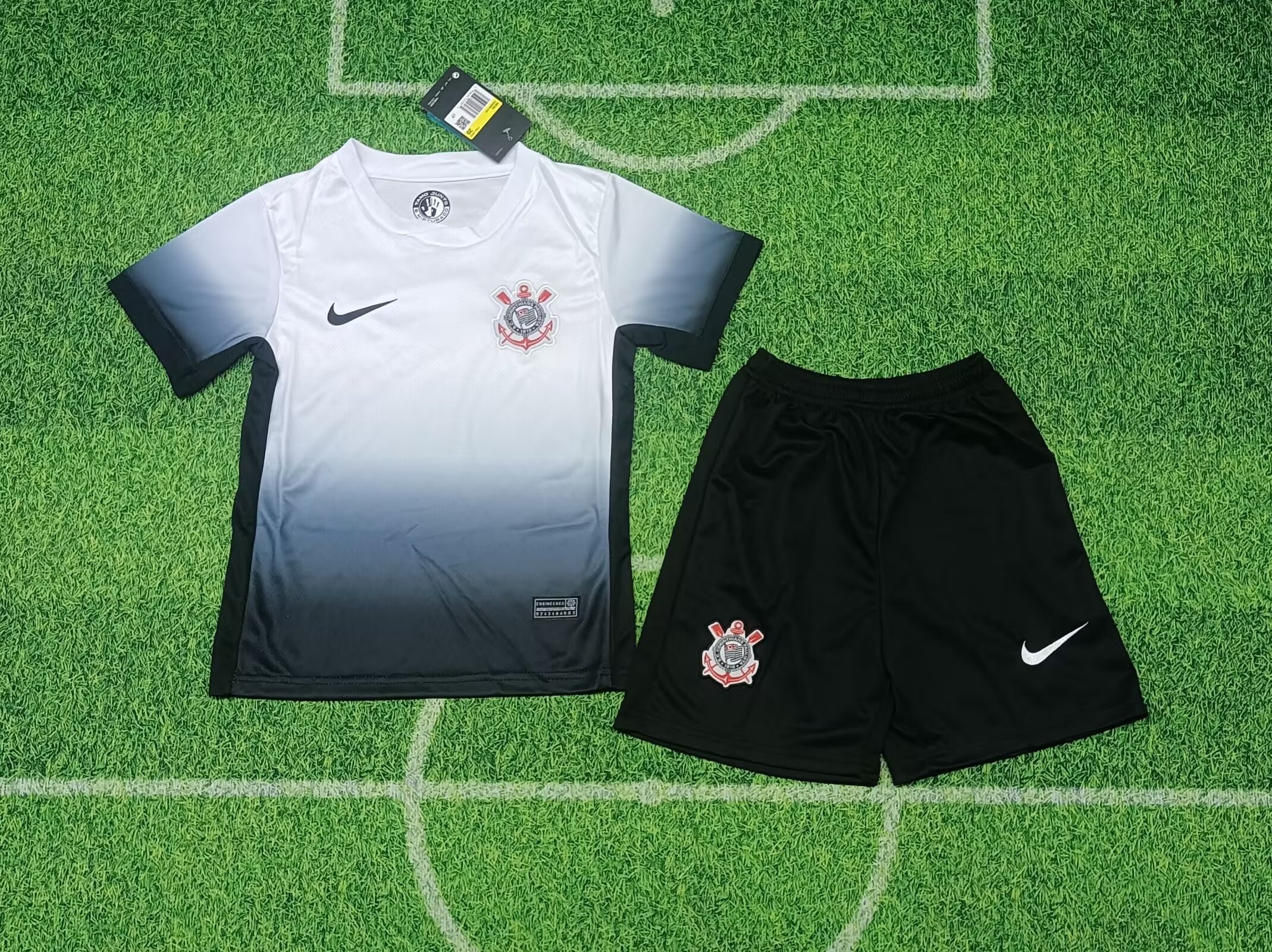 24-25 Corinthians Home Kids Soccer Jerseys Yupoo