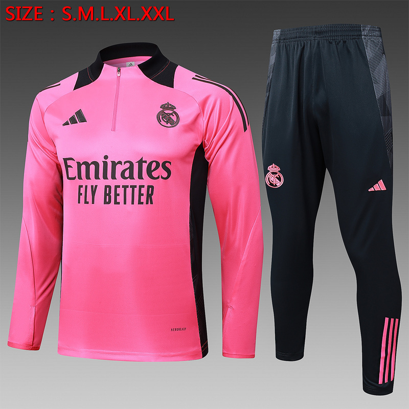 24-25 Real Madrid Long Sleeve tracksuit Yupoo