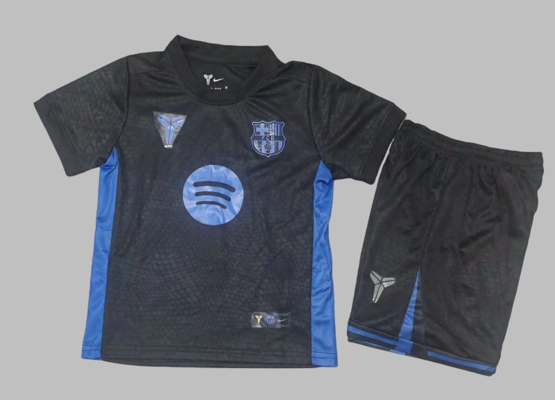 25-26 Barc Kids Cheap Soccer Jerseys Yupoo2