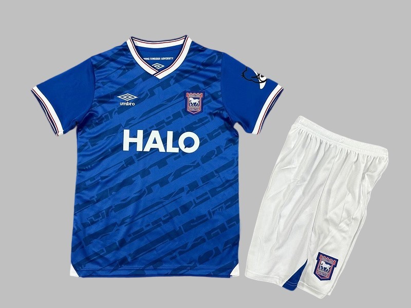 25-26 Ipswich Home Kids Cheap Soccer Jerseys Yupoo