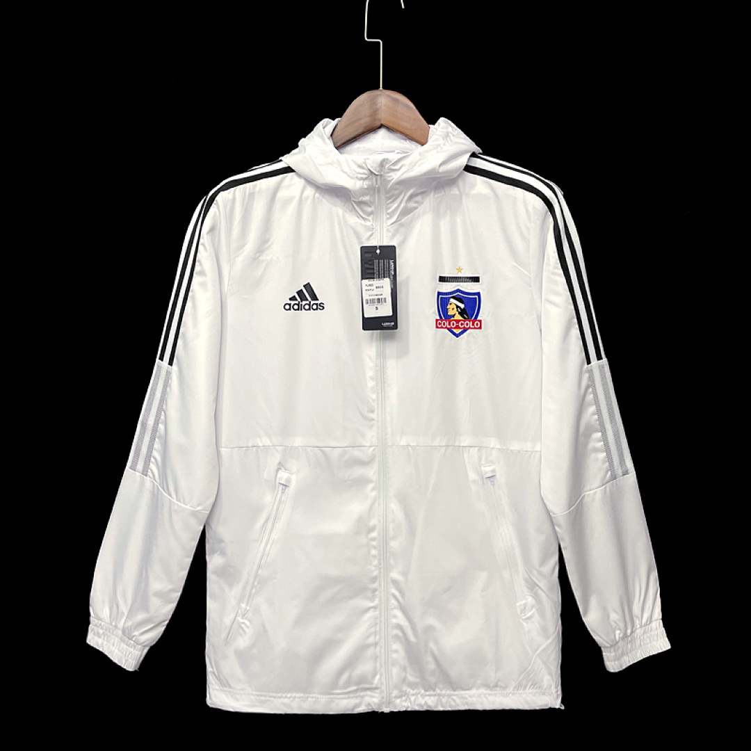 22/23 Colo Colo White windbreaker S-XXL