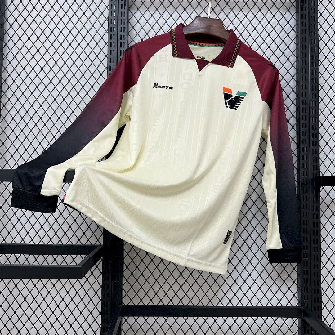 Mens Venezia FC 2025/26 Away Long Sleeve Jersey