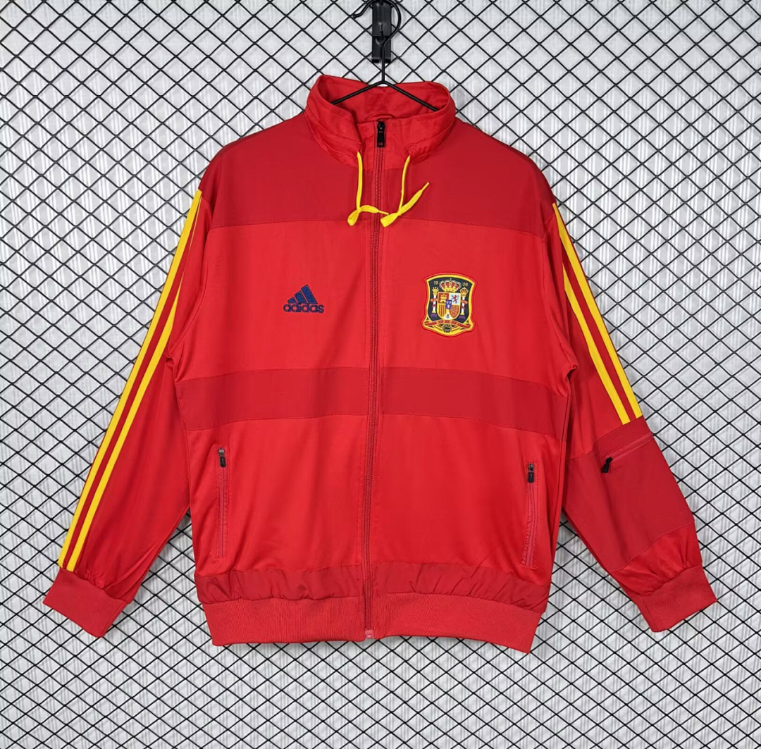 2010 Spain Retro Windbreaker Jackets Yupoo