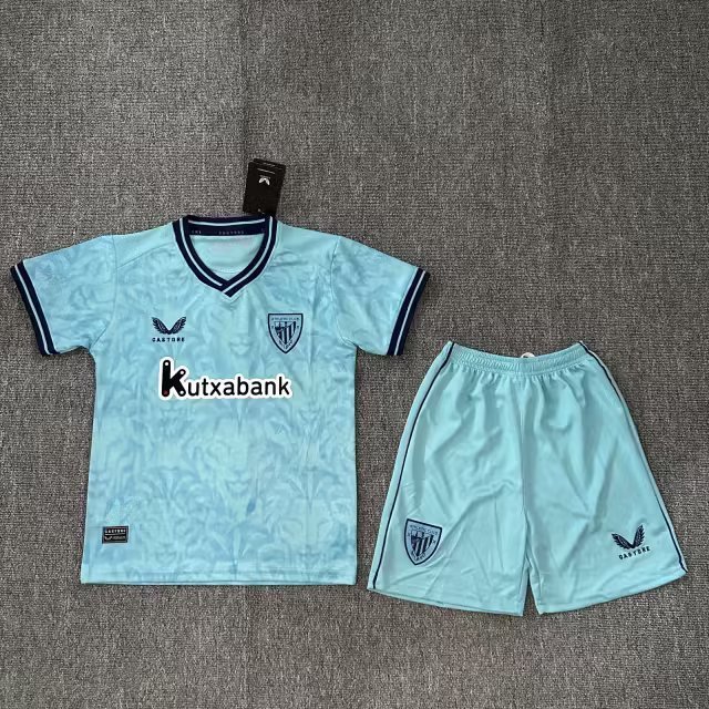 23-24 Bilbao Away Kids Soccer Jerseys Yupoo