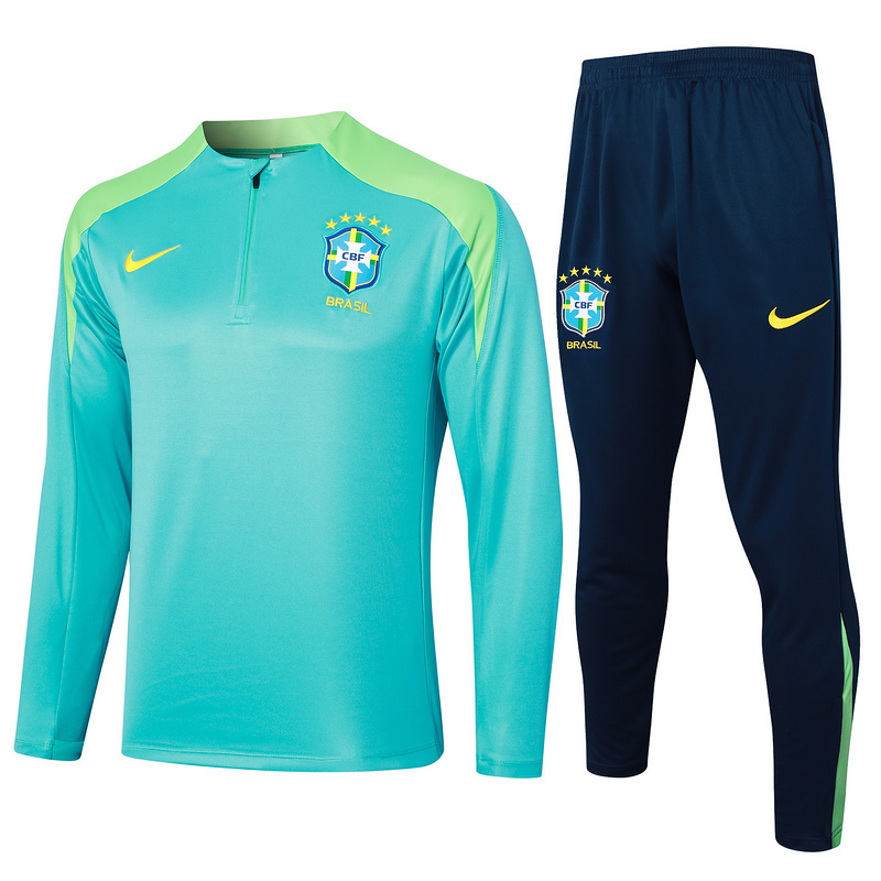 2024 Brazil Long Sleeve Training Suit Yupoo