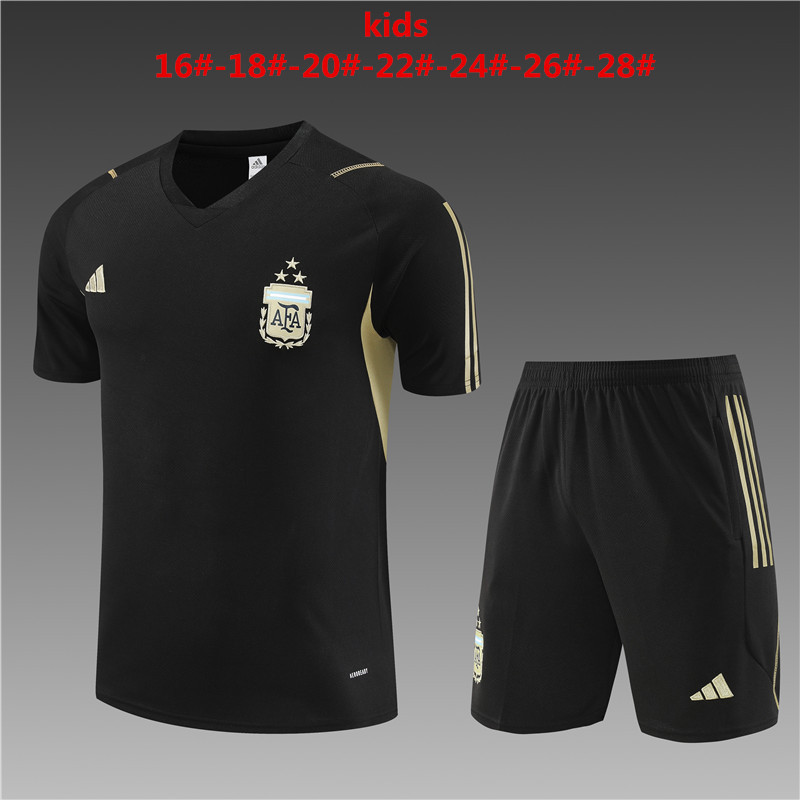 2023 Argentina Kids Training Soccer Jerseys Yupoo