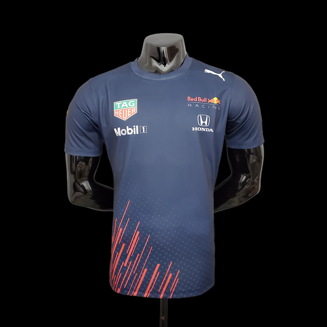 F1 Formula One racing suit; Honda Red Bull racing suit Royal Blue S-5XL