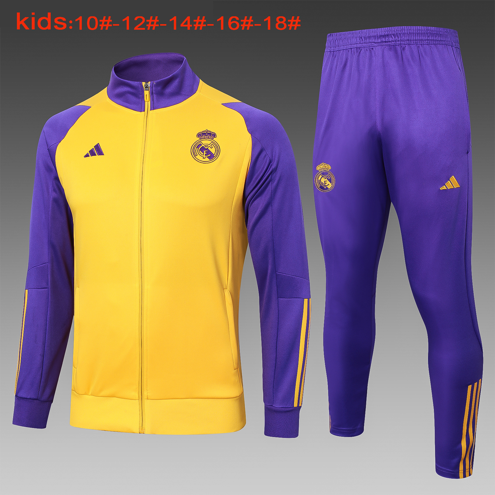 23-24 Real Madrid Kids Jackets Yupoo