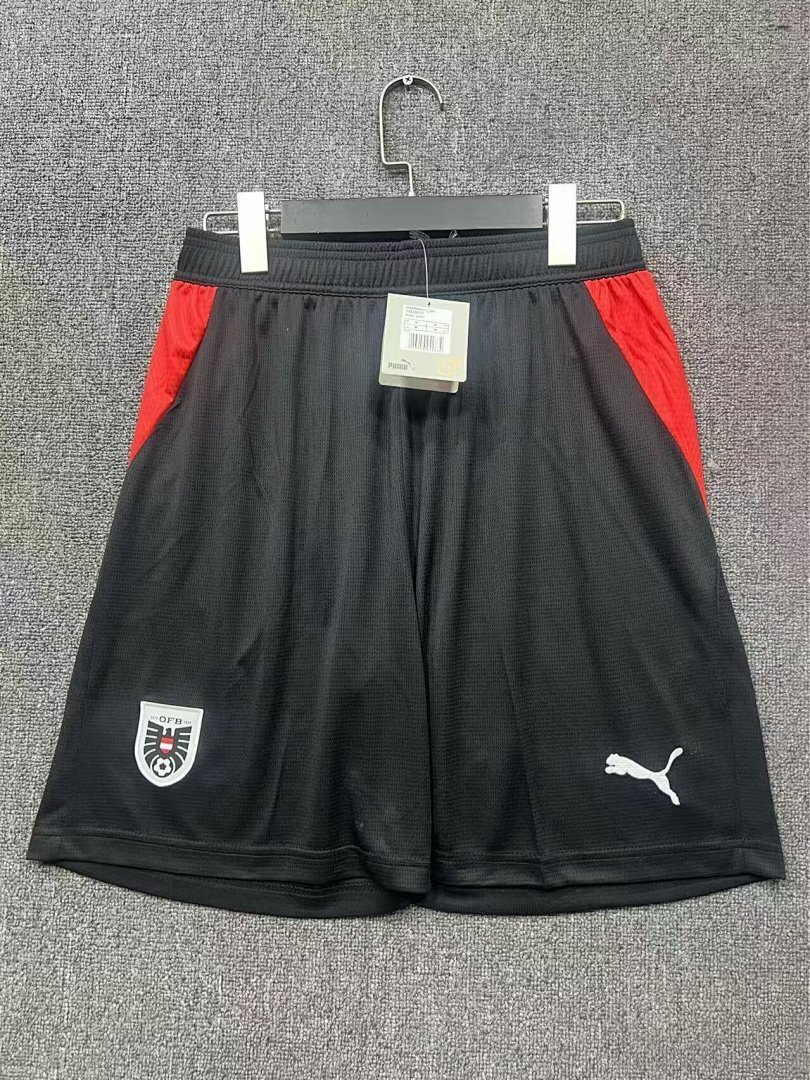 26-27 Austria Home Soccer Shorts Yupoo