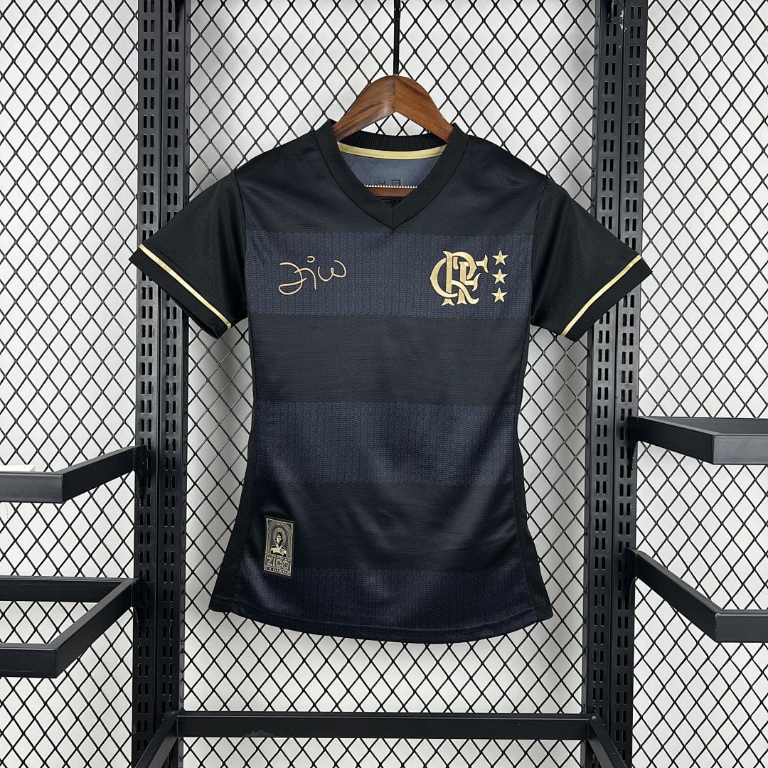 Womens Flamengo 2025/26 x Zico 1981 Retro Jersey
