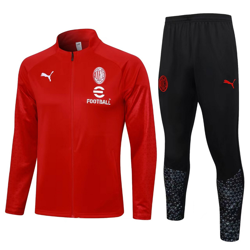 23-24 AC Milan Long Sleeve Training Suit Yupoo