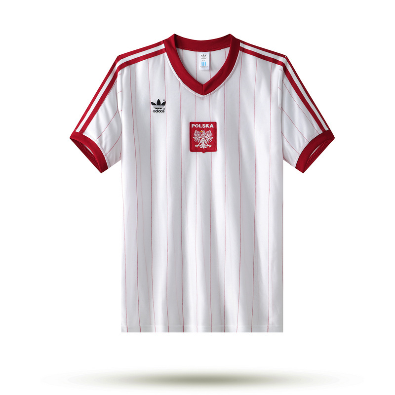 1982 Poland Home Retro Soccer Jerseys Yupoo