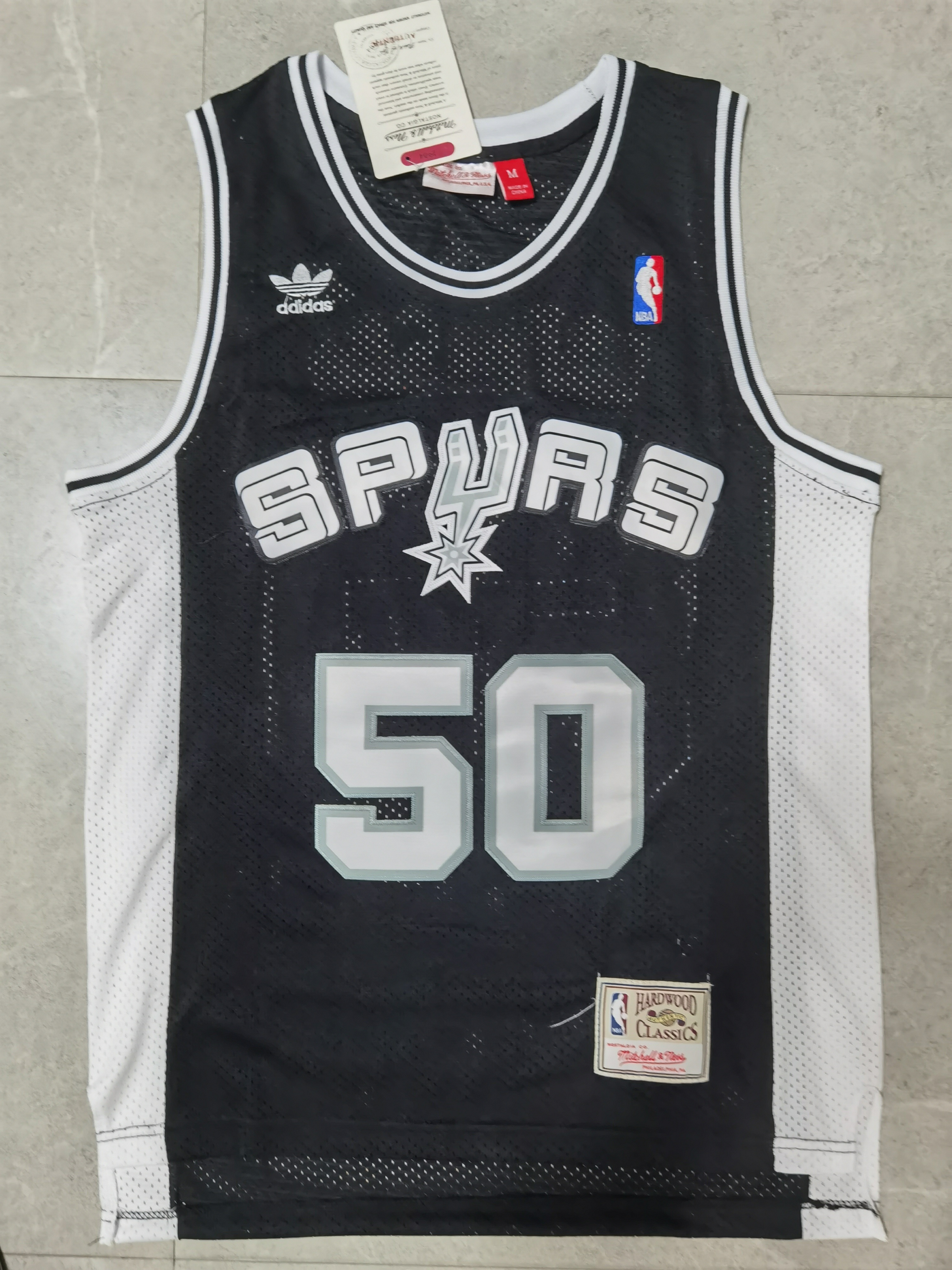 Spurs #50 Retro Embroidery