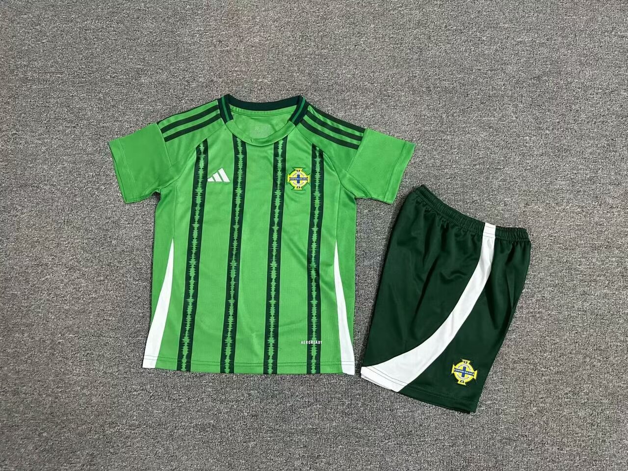2024 Northern Ireland Home Kids Soccer Jerseys Yupoo