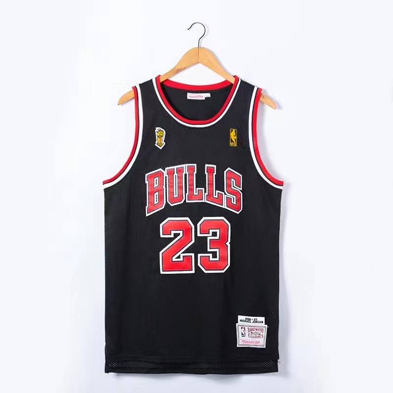 Bulls #23 96-97 Champion Edition Embroidery
