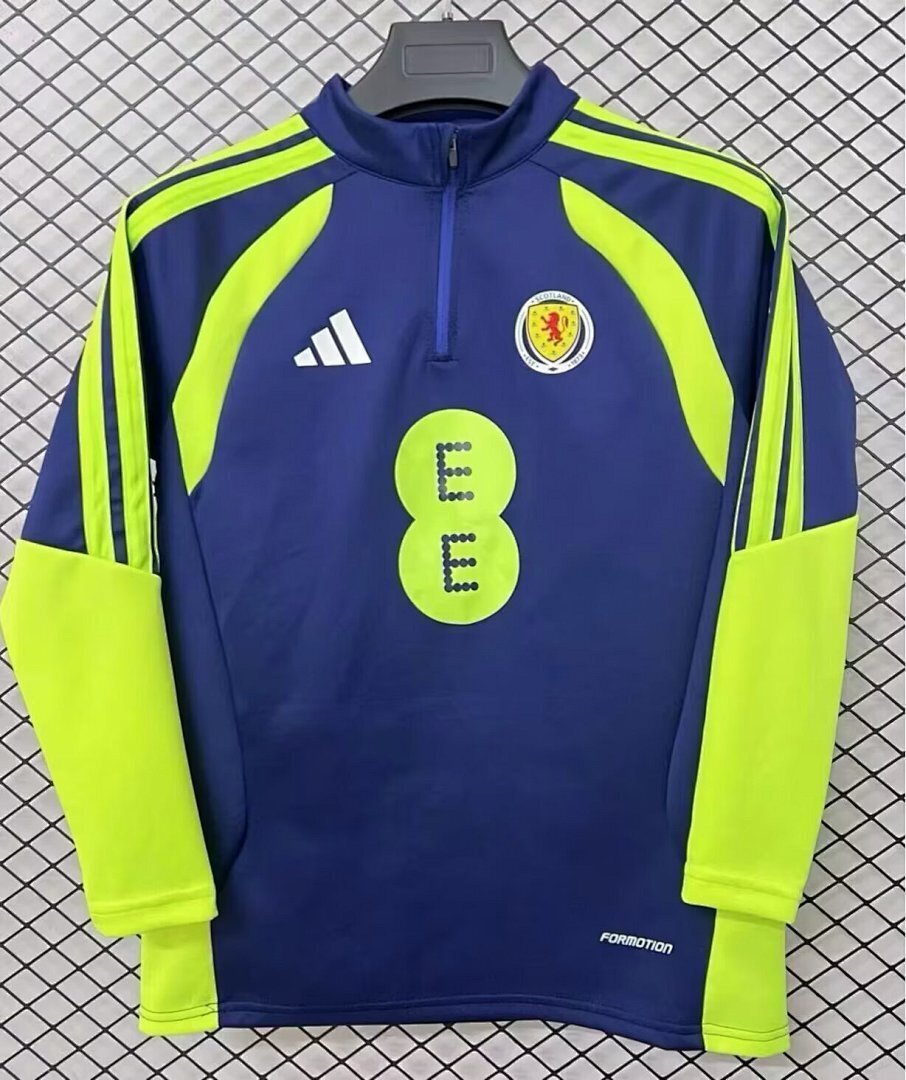 26-27 Scotland Long Sleeve Cheap Soccer Jerseys Yupoo