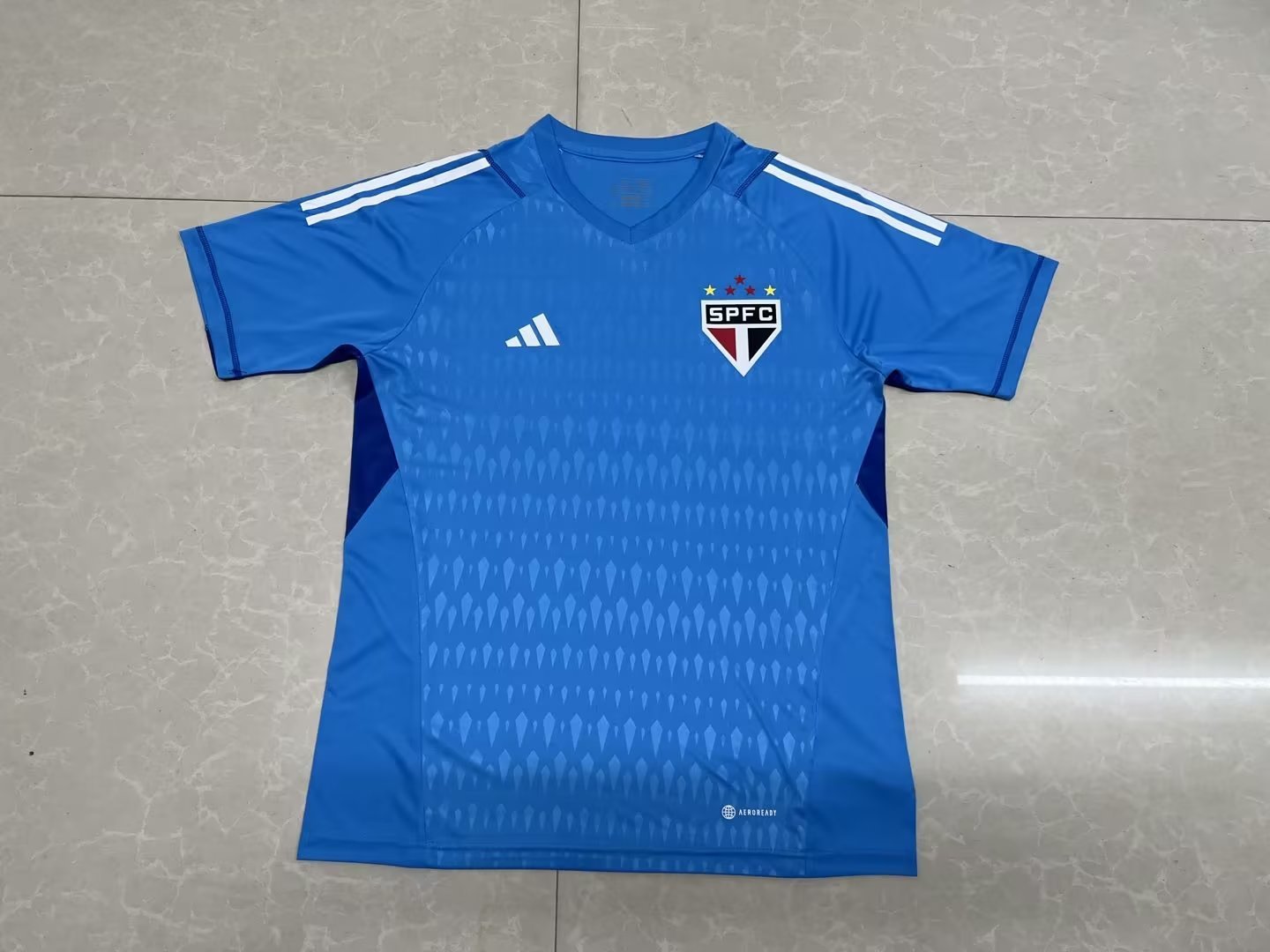 23-24 Sao Paulo Goalkeeper Blue Soccer Jerseys Yupoo