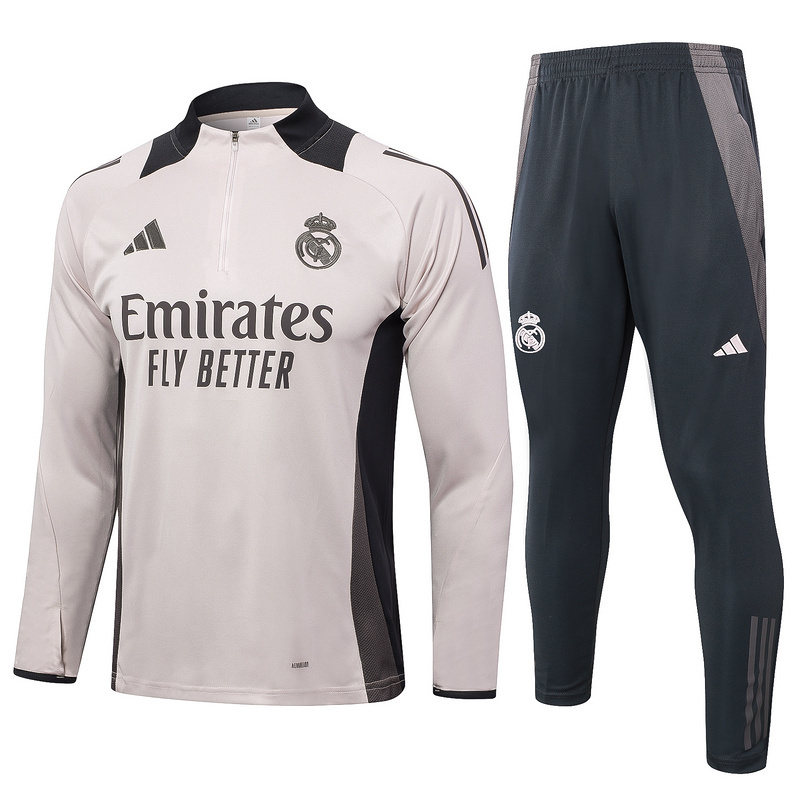 24-25 Real Madrid Long Sleeve Training Suit Yupoo