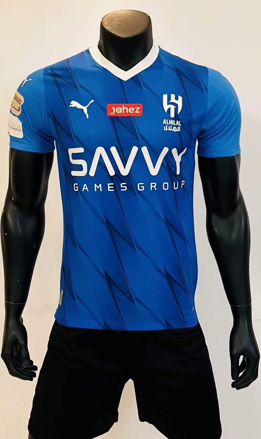23-24 Al-Hilal Saudi Home Player Version Soccer Jerseys Yupoo