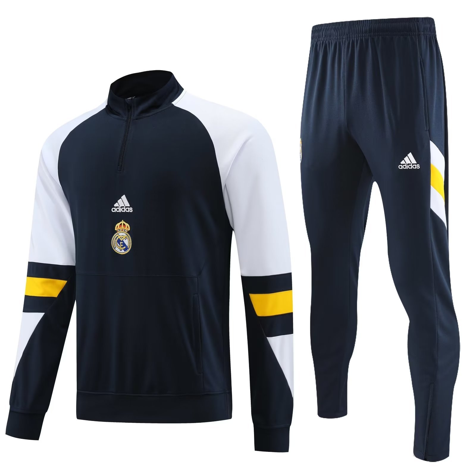 23-24 Real Madrid Long Sleeve Training Suit Yupoo