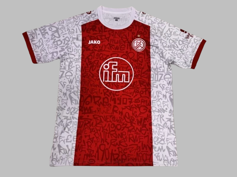 25-26 Rot-Weiss Essen Home Cheap Soccer Jerseys Yupoo