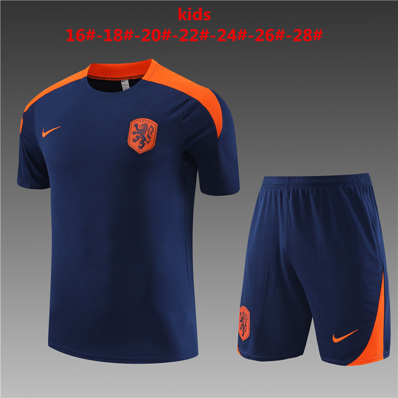 23-24 Netherlands Kids Training Soccer Jerseys Yupoo