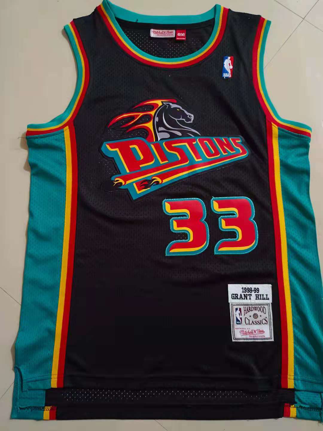 Pistons #33 Embroidery