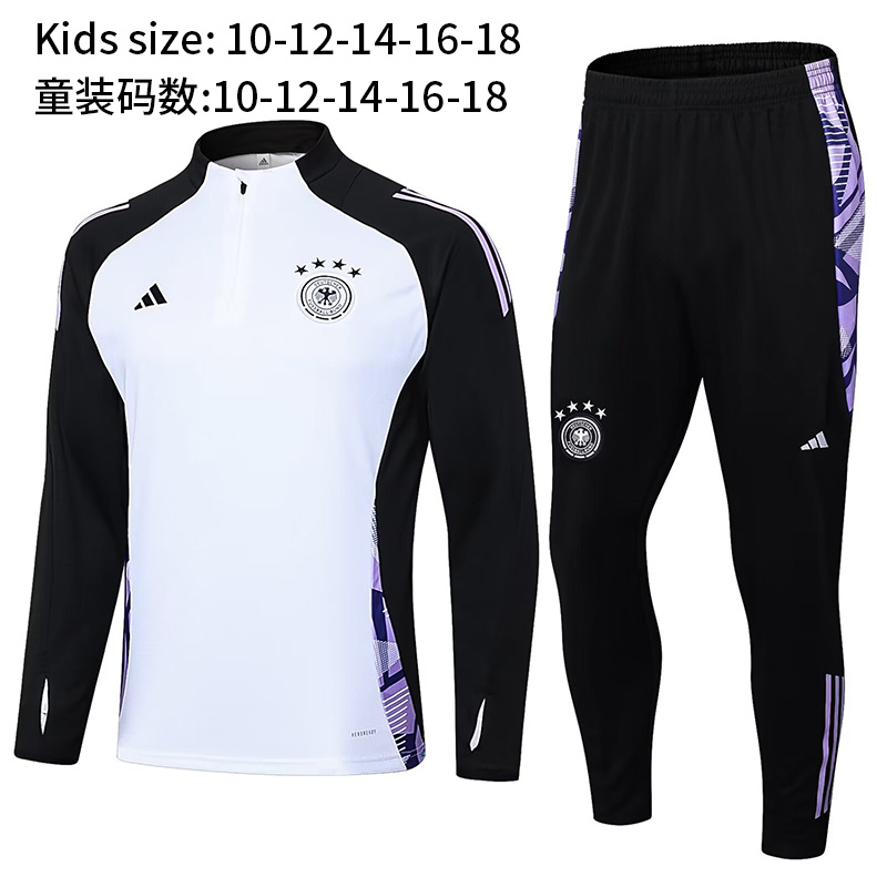 2024 Germany Kids Long Sleeve Training Suit Yupoo