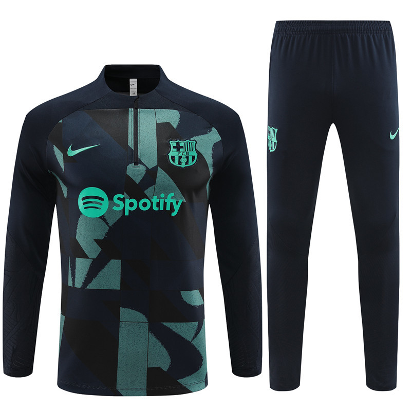 23-24 Messi GRIEZMANN Adults And Kids Long Sleeve Training Suit Yupoo