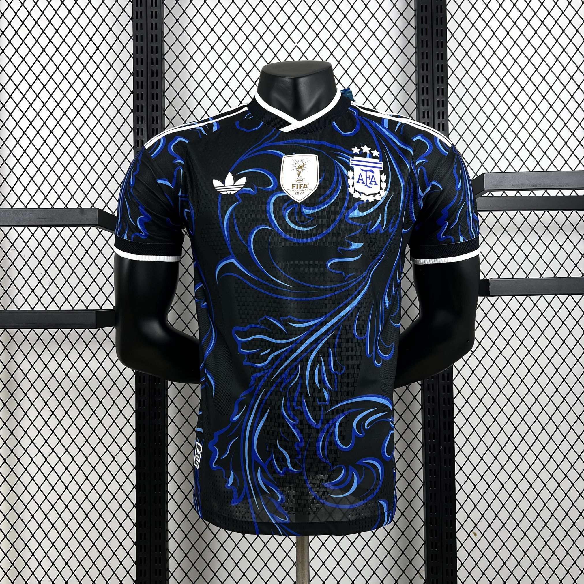 Mens Argentina 2026 World Cup Away Jersey Player Version