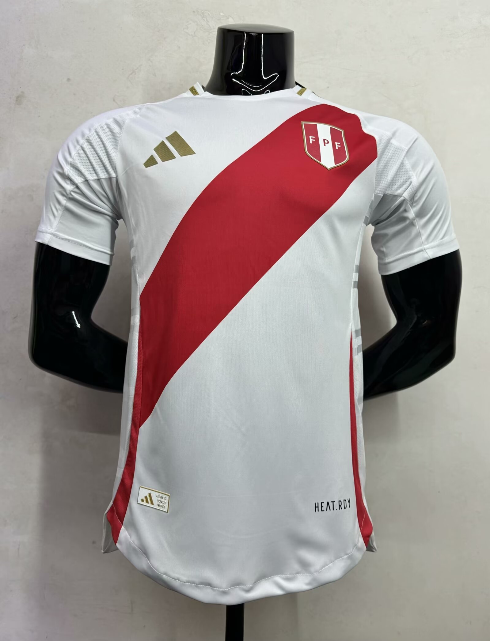 2024 Peru Home Player Version Long Sleeve Soccer Jerseys Yupoo