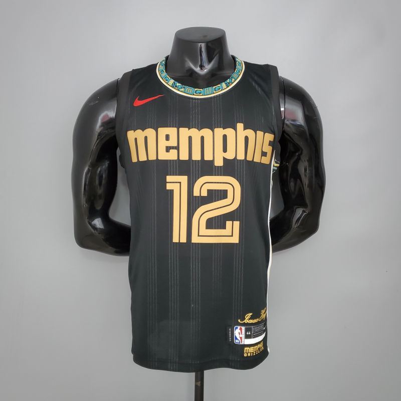 ORANtT#12 Grizzlies City Edition Black S-XXL