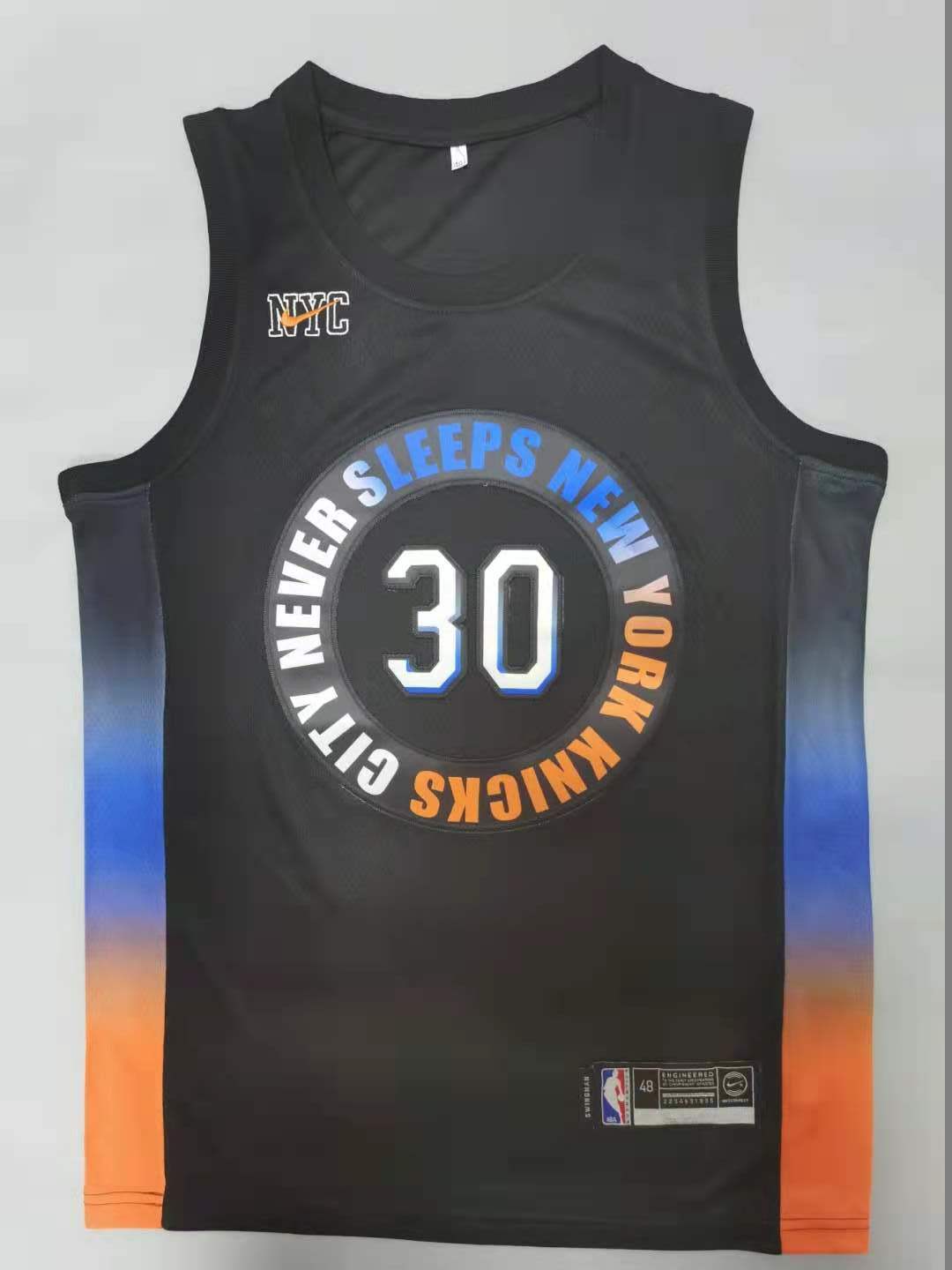Knicks #30 Embroidery