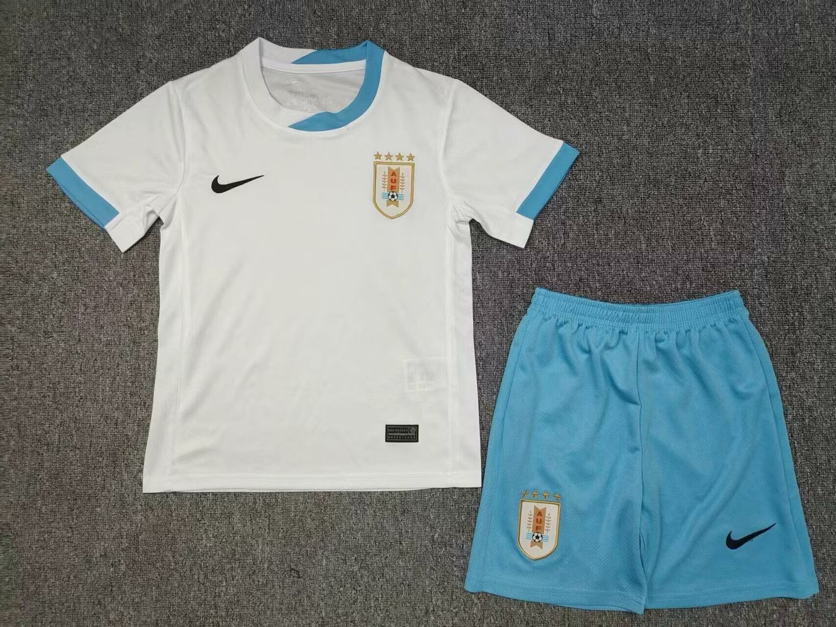 2024 Uruguay Away Kids Soccer Jerseys Yupoo