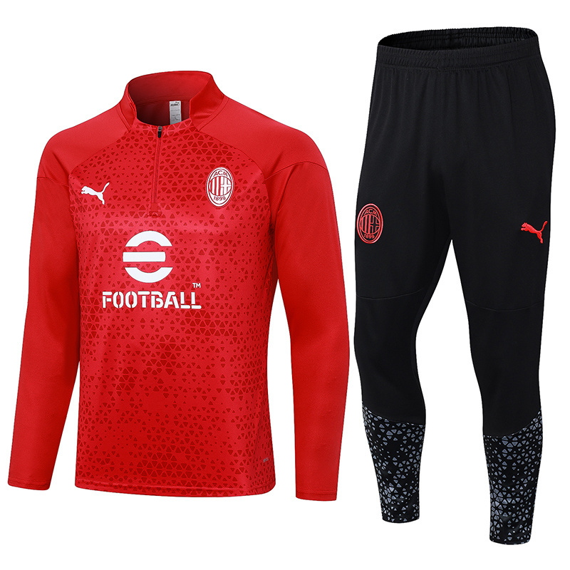 23-24 AC Milan Long Sleeve Training Suit Yupoo