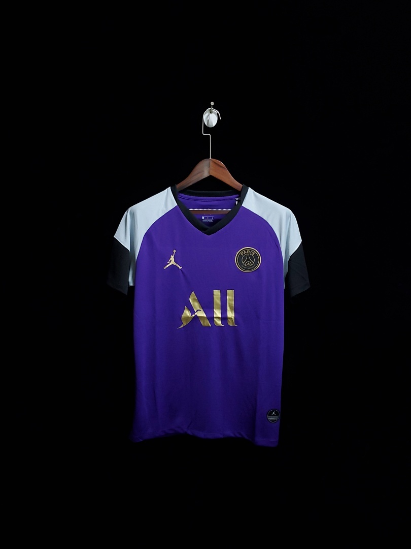 20-21 PSG pre-match training suit purple S-2XL