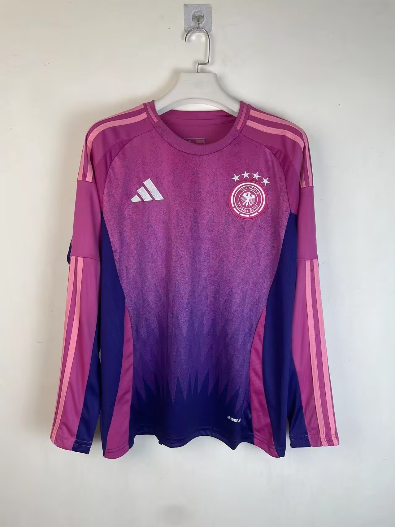 2024 Germany Away Long Sleeve Soccer Jerseys Yupoo