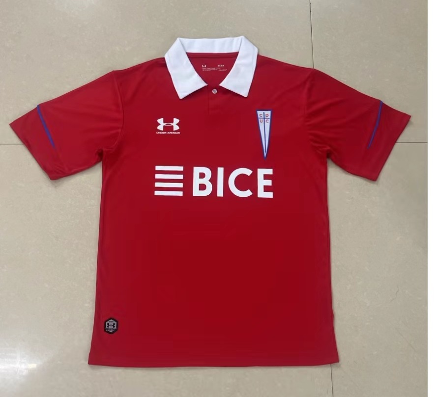 23-24 Catholic Away Red Soccer Jerseys Yupoo