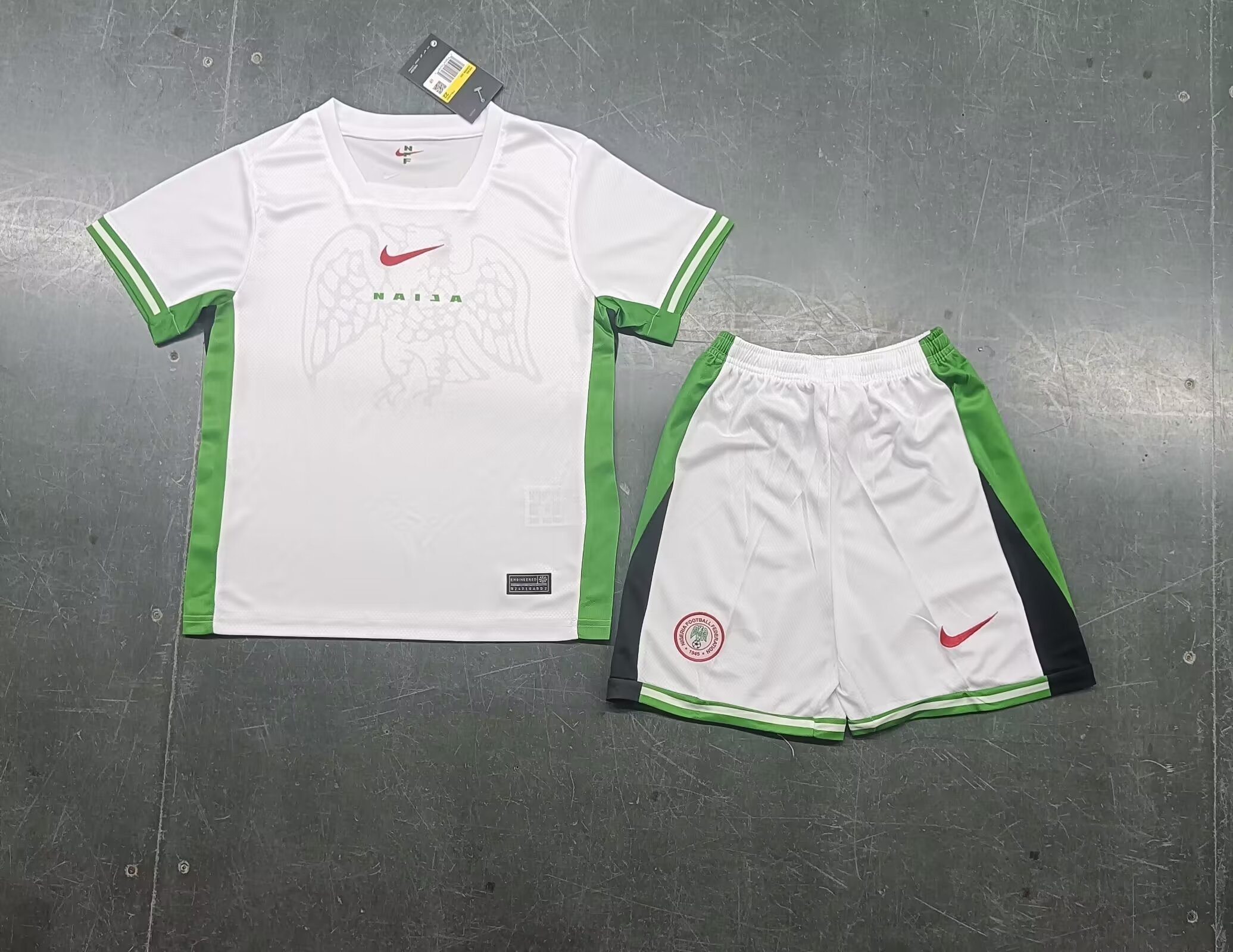2024 NIgeria Home Kids Soccer Jerseys Yupoo