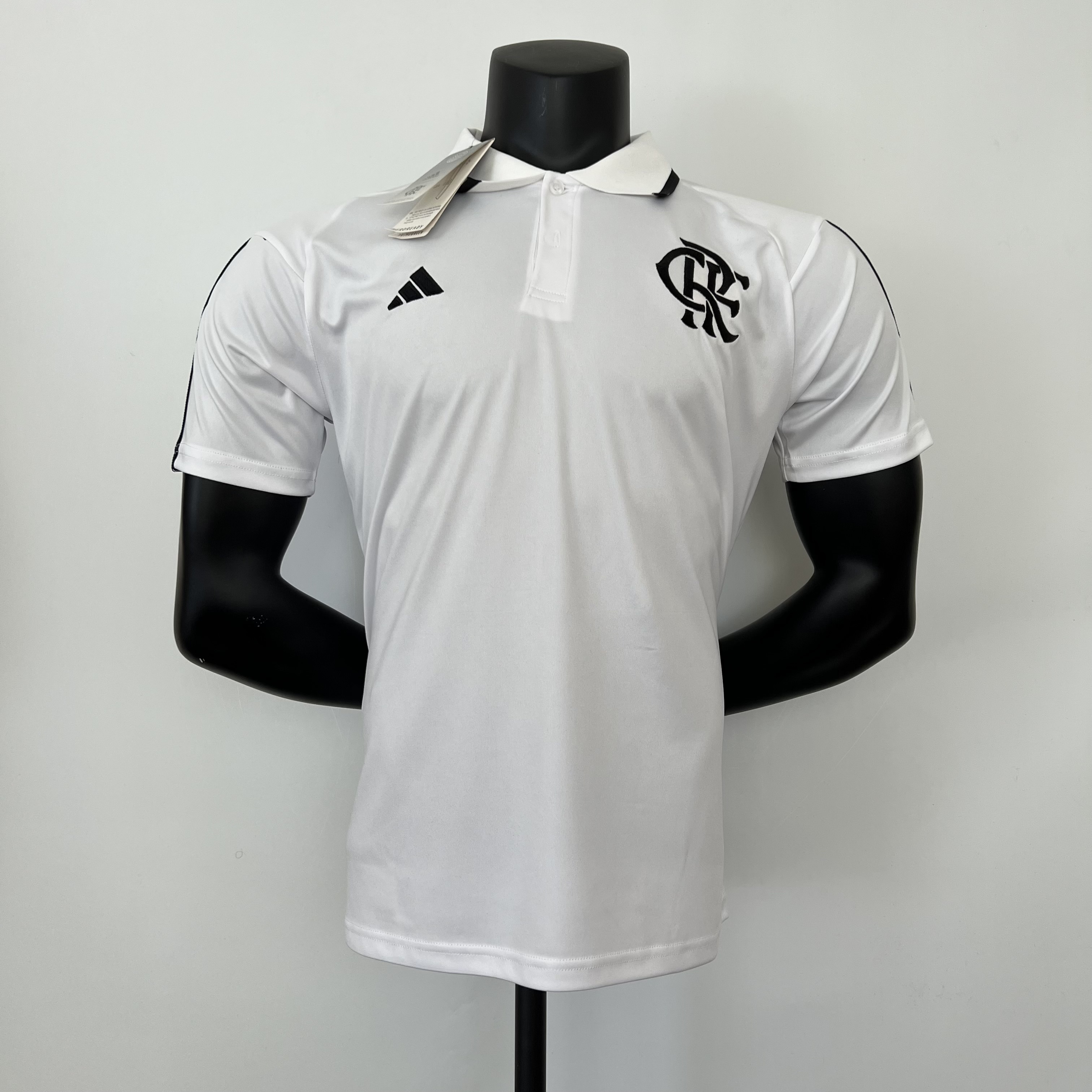 23-24 Flamengo White Polo Yupoo